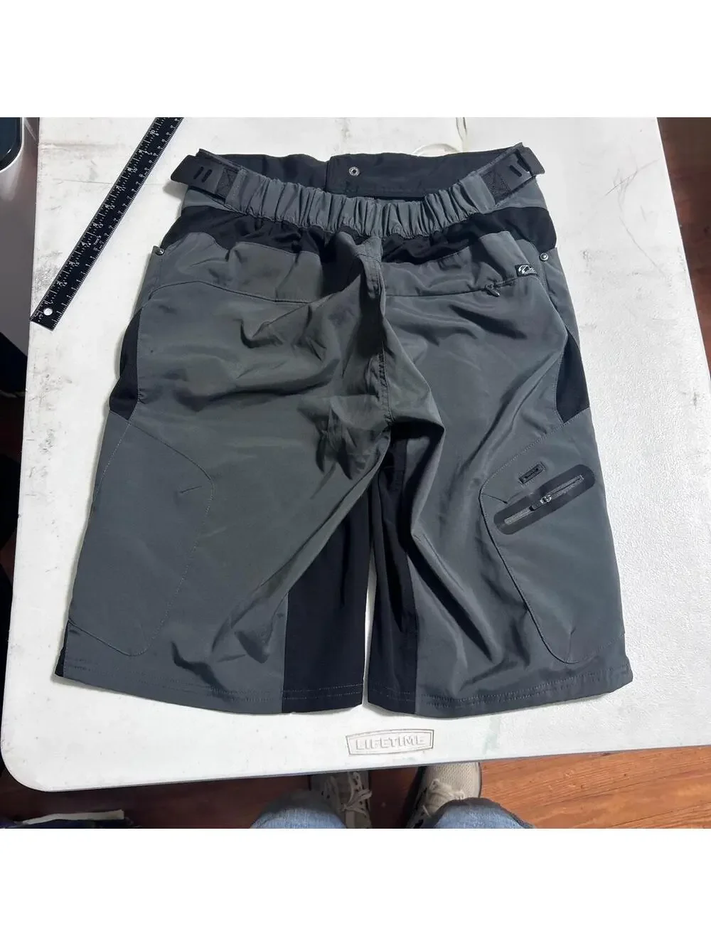 Black & Grey Zoic cycling Shorts